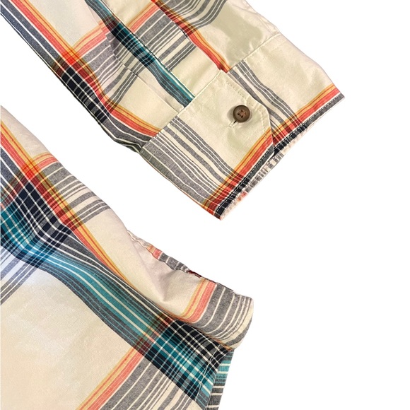 Wrangler Plaid Long Sleeve Button Down Shirt | Men's 2XL - Picture 4 of 7